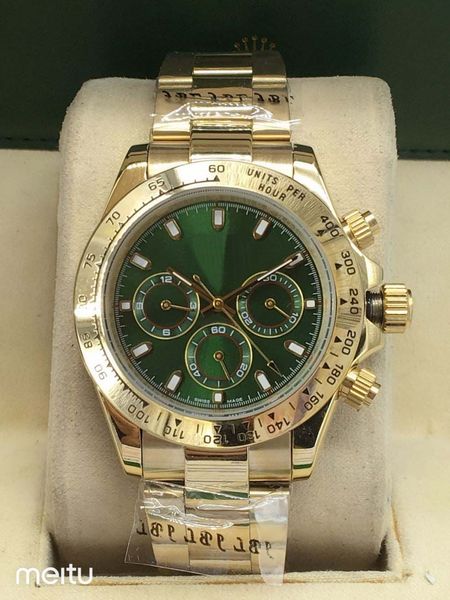 the latest production of full-automatic mechanical wrist watch size 40mm sapphire mirror gold watchband waterproof function men li275j, Slivery;brown